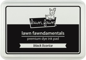 Black Licorice Ink, Lawn Fawn