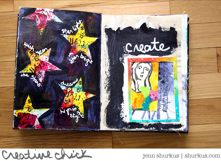 Creative Play, Dina Wakley Media Journal | shurkus.com