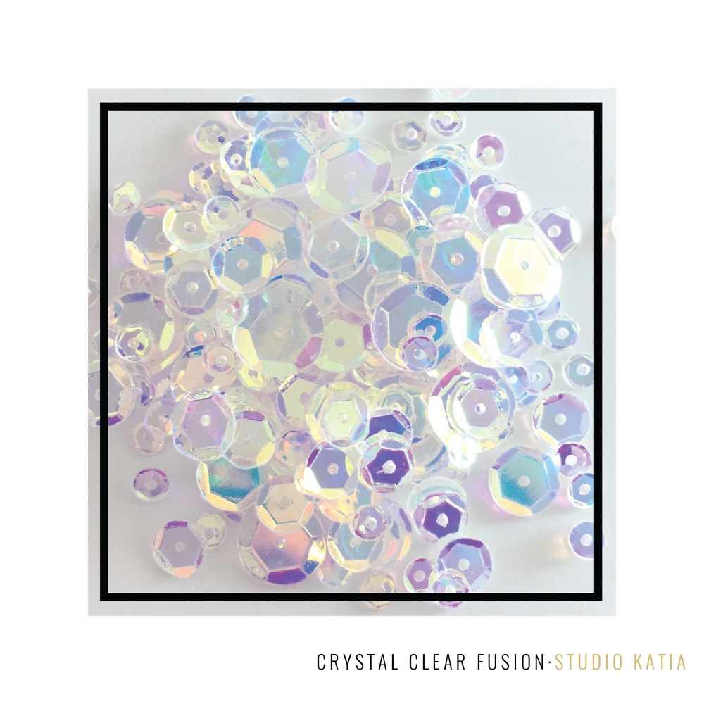 Studio Katia CRYSTAL CLEAR Fusion Sequins