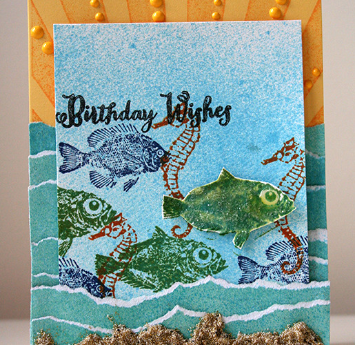 Birthday Wishes nautical card