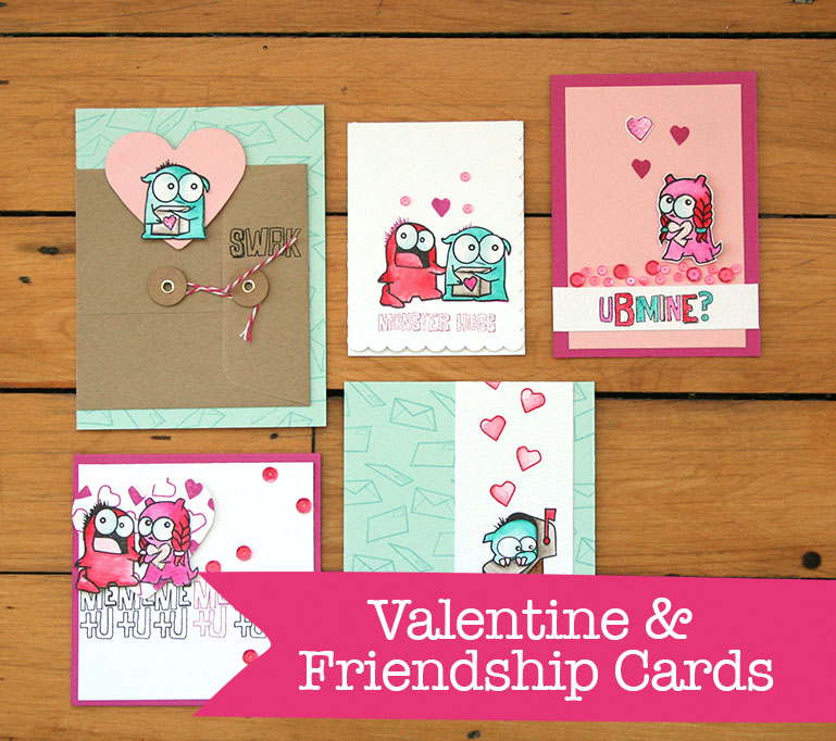 Creative Chick Classes: Valentine & Friendship Cards | shurkus.com