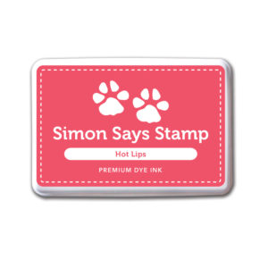 Hot Lips Dye Ink, Simon Says Stamp