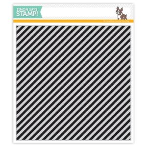 Diagonal Stripe, Simon Says Stamp