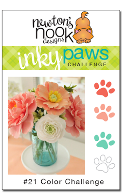 Inky Paws Challenge #21: Color Challenge, Newtons Nook Designs