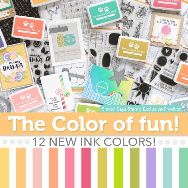 Simon Says Stamp New Release, Color of Fun
