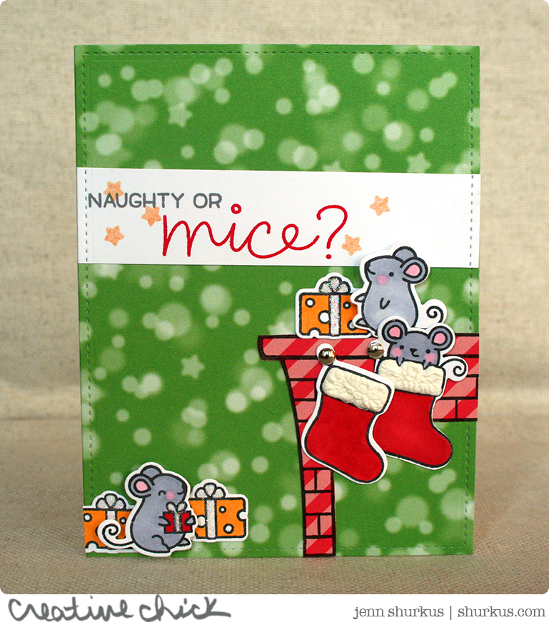STAMPtember® Simon Says Stamp, Lawn Fawn Exclusive, Merry Christmouse | shurkus.com