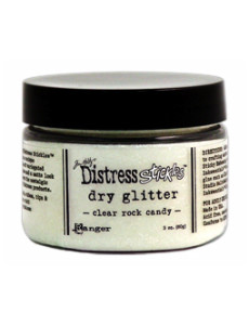 Distress Stickles, Dry Glitter, Clear Rock Candy