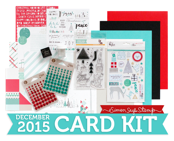 December Card Kit, Simon Says Stamp