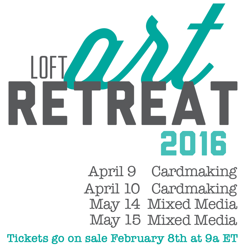 Save The Date: Spring 2016 Loft Art Retreats | shurkus.com