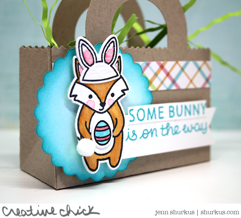 Easter Tote Bag, Lawn Fawn | shurkus.com