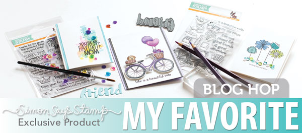 My Favorite, Simon Says Stamp Release Blog Hop