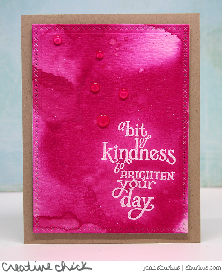 Celebrate Kindness, Just One More Card Blog Hop | shurkus.com