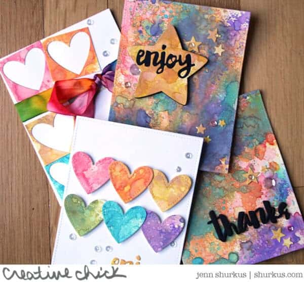 Exploring the New Distress Oxide Ink Pads {creative chick}