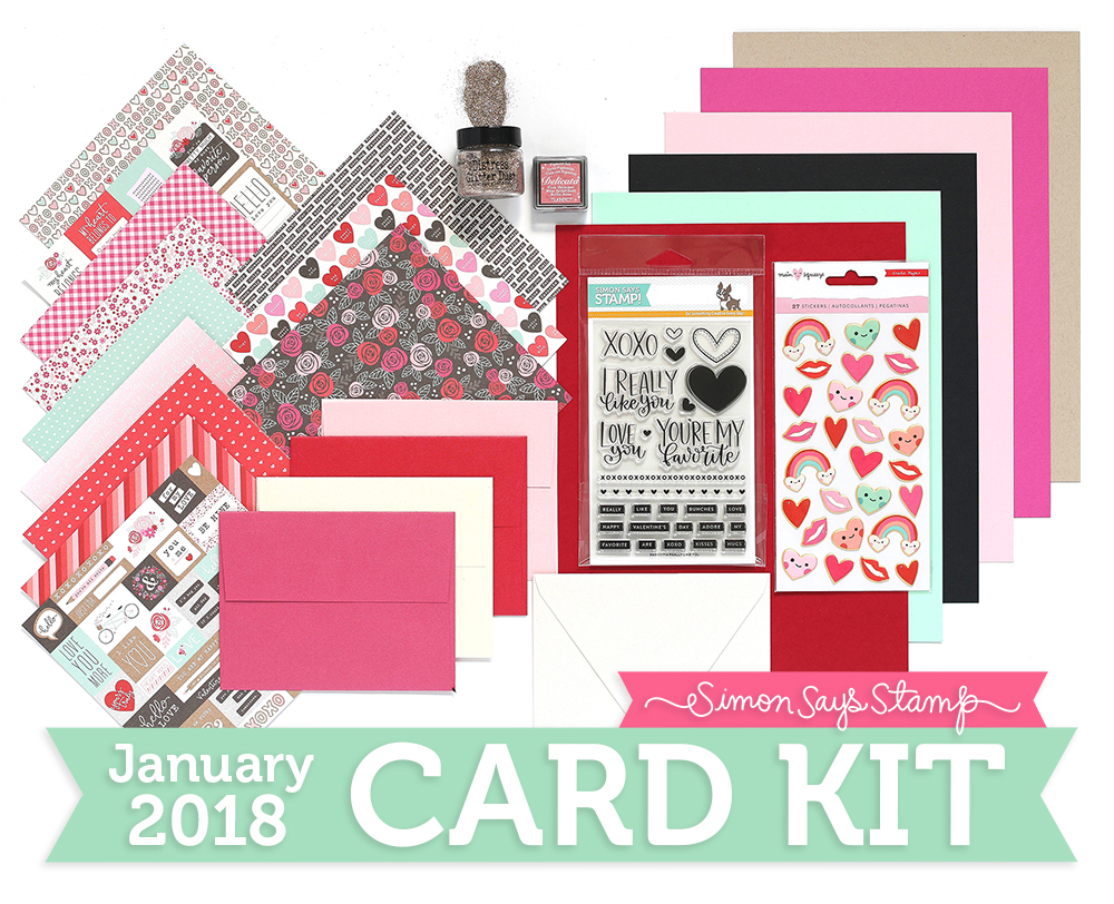 Simon Says Stamp January Card Kit