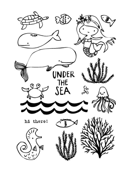 Flora Fauna Under The Sea