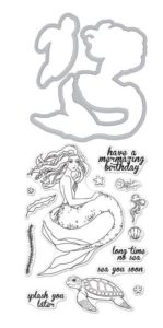 Stamp & Cut Mermaid, Hero Arts