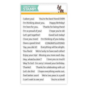 Messages for Everyday, Simon Says Stamp