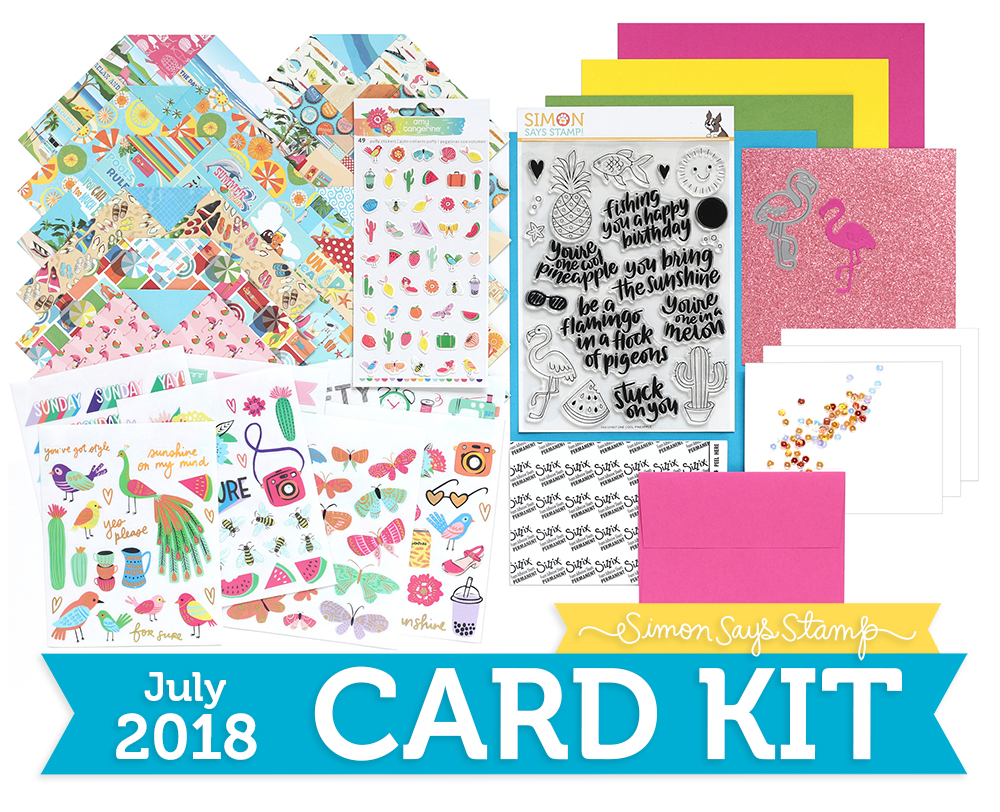 Simon Says Stamp July Card Kit
