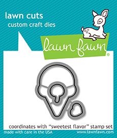 Lawn Fawn, Sweetest Flavor Lawn Cuts