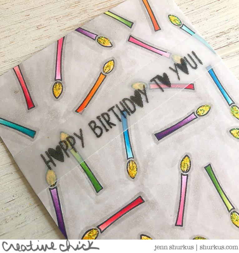 Happy Birthday Stamps for Card-Making and Scrapbooking Supplies by The  Stamps of Life - MoreCandles Sentiments