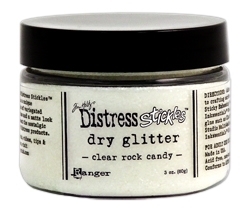 Tim Holtz, Distress Glitter Dust Clear Rock Candy