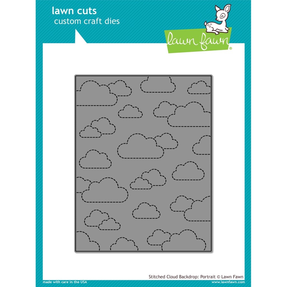 Lawn Fawn, Cloud Backdrop: Portrait