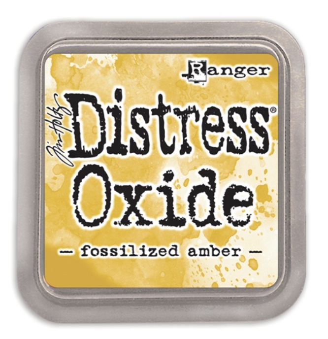 Distress Oxide Ink Pad Fossilized Amber