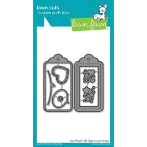 Lawn Fawn, Say What Gift Tags