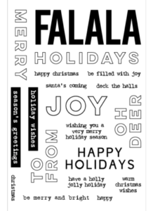 Flora & Fauna, Holiday Word Party 2