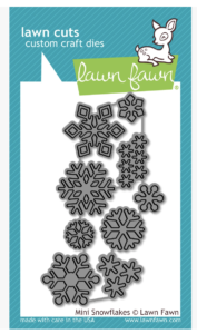 Lawn Fawn, Mini Snowflakes