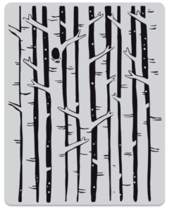 Hero Arts, Birch Forest Cling Stamp