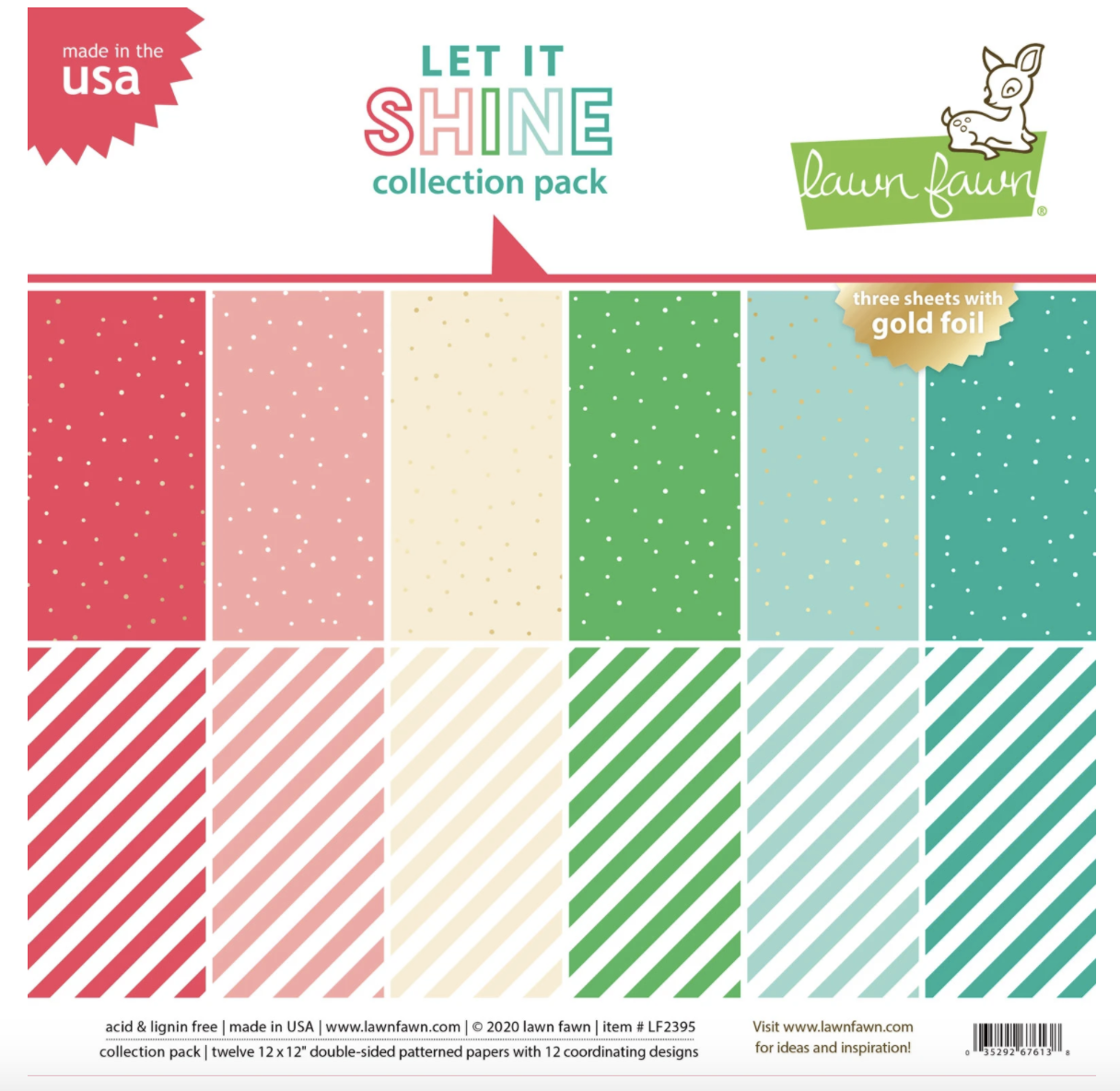 Lawn Fawn, Let It Shine Collection Pack