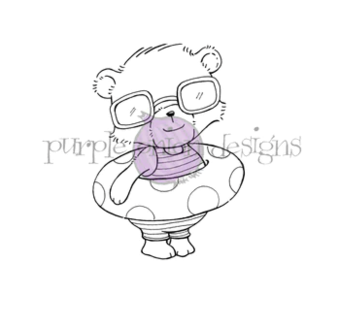 Purple Onion Designs, Cosmo (bear with float)