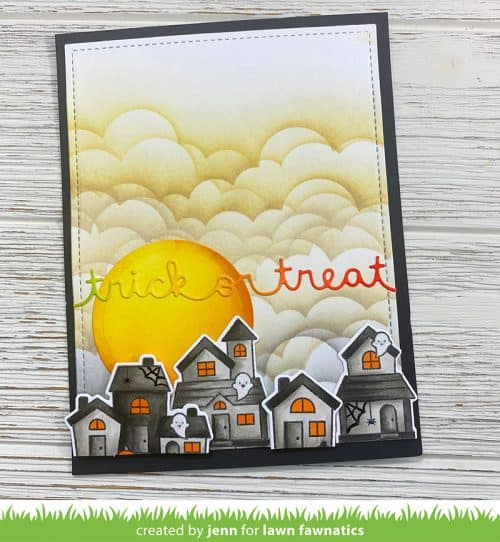 Lawn Fawn Cloudy Stencil - Image 4