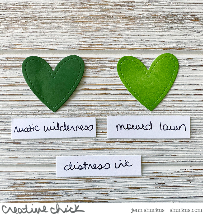 New Distress Color: Rustic Wilderness {creative chick}