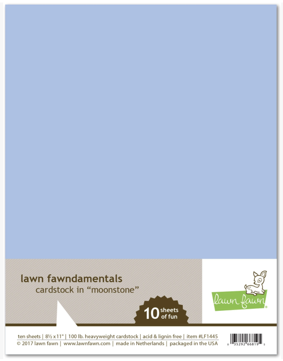 Lawn Fawn, Moonstone Cardstock