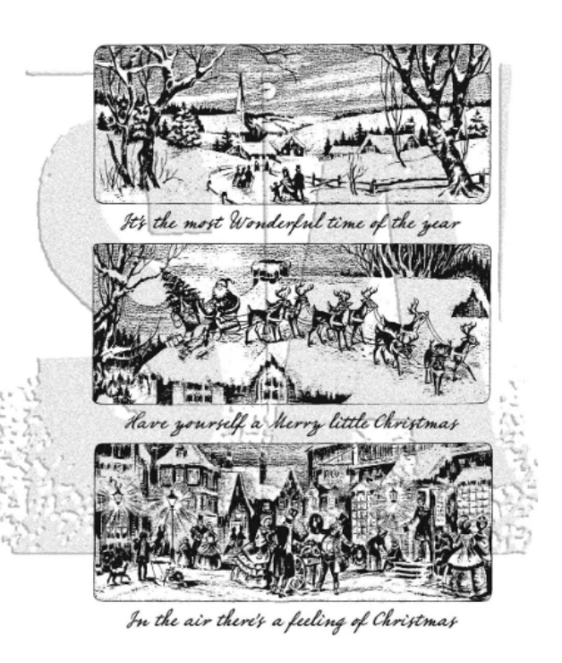Tim Holtz/Stampers Anonymous: Holiday Scenes