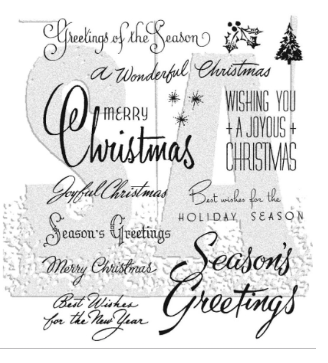 Tim Holtz/Stampers Anonymous: Christmastime 3
