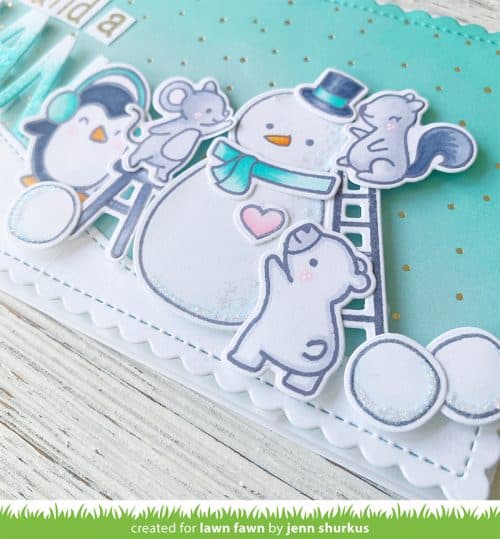 Build a Snowman, Lawn Fawn {creative chick}