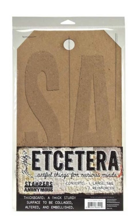 Tim Holtz Etcetera Large Tag Thickboards