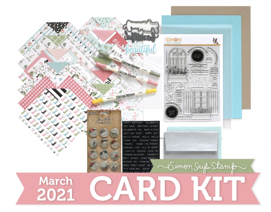 Simon Says Stamp, March Card Kit