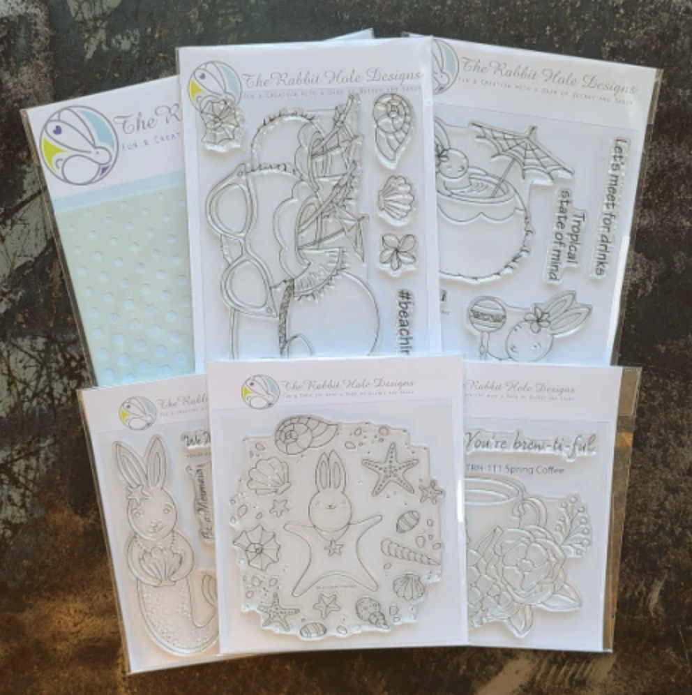 The Rabbit Hole Designs, April Release Stamp & Dies Bundle