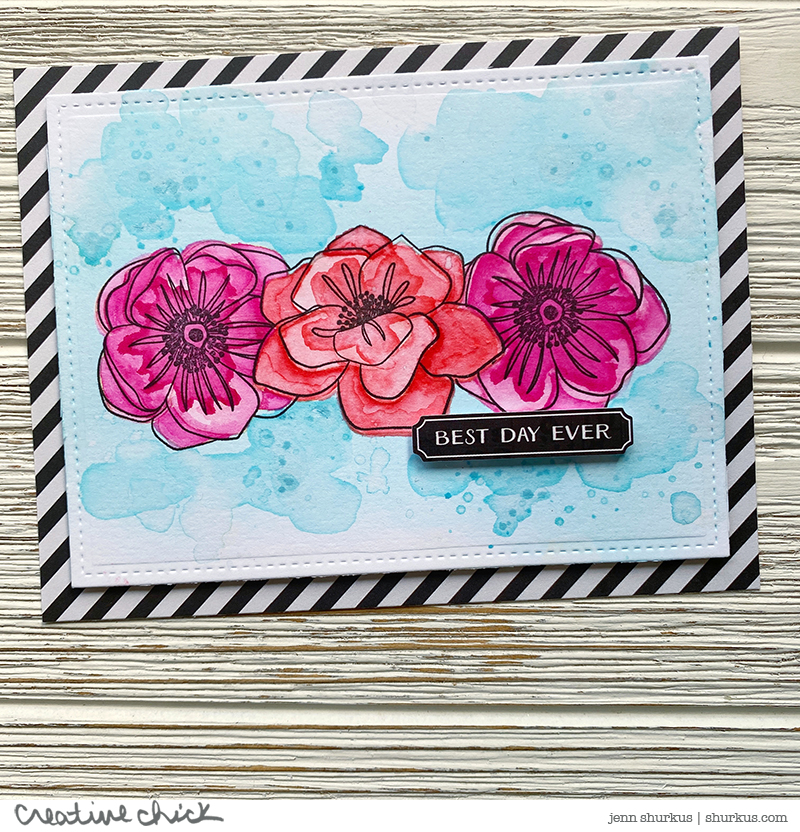 Friendly Flowers, Simon Says Stamp Card Kit {creative chick}