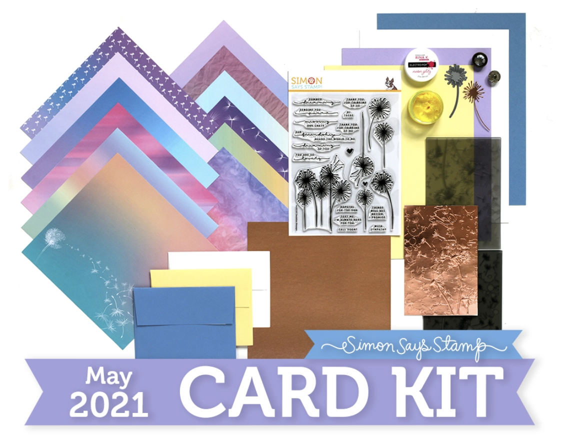 Simon Says Stamp, May 2021 Card Kit