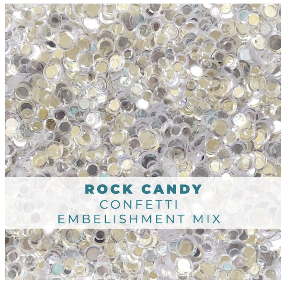 Trinity Stamps, Rock Candy Confetti Embellishment Mix