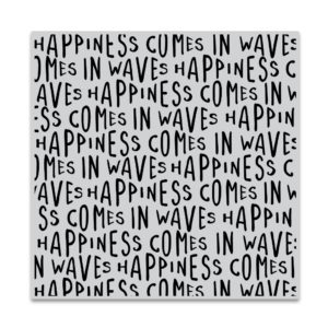 Hero Arts, Happiness Waves Bold Prints