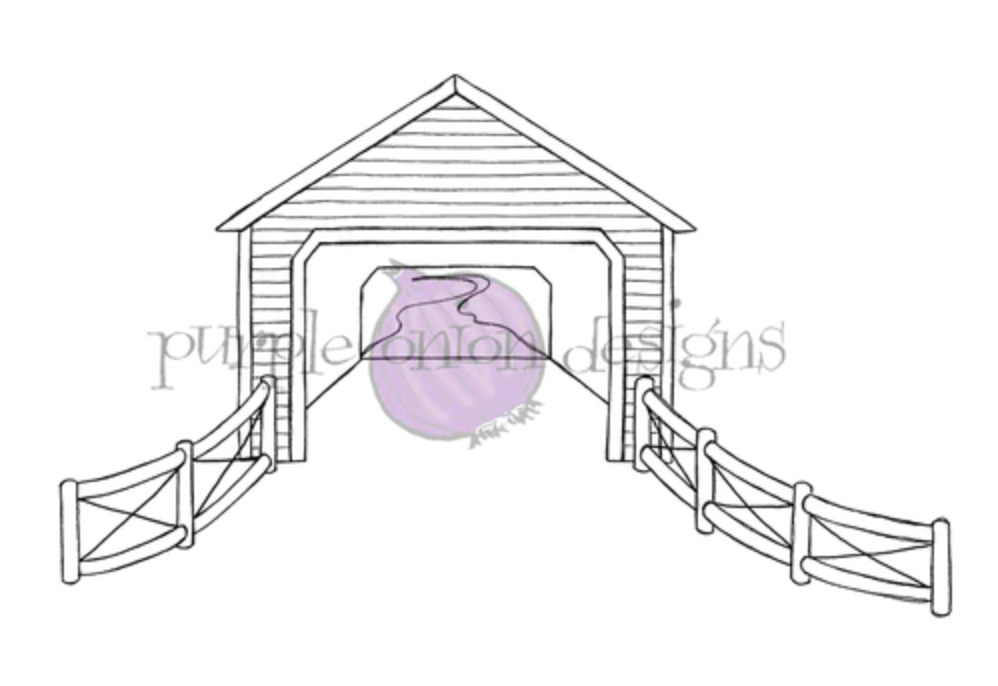 Purple Onion Design/Stacey Yacula, Covered Bridge
