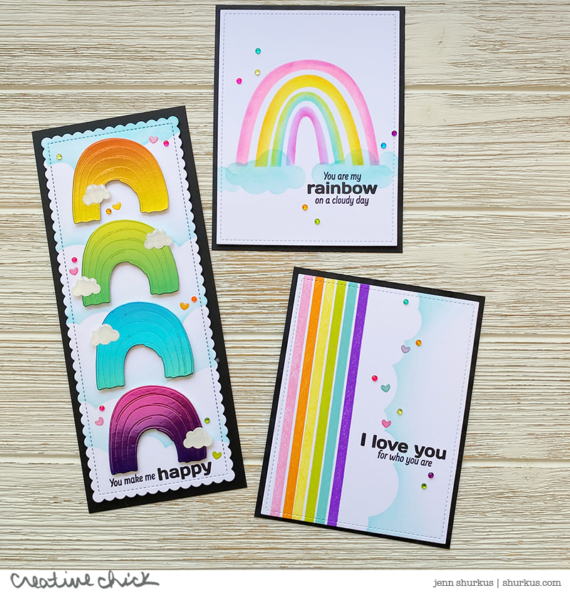 Rainbow Is My Favorite Color, Simon Says Stamp Card Kit {creative chick}