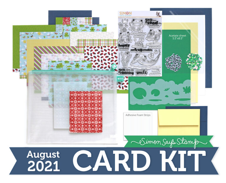 Simon Says Stamp Card Kit, August 2021