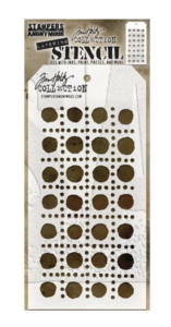 Tim Holtz/Stampers Anonymous: Dotted Line THS155 Layering Stencil